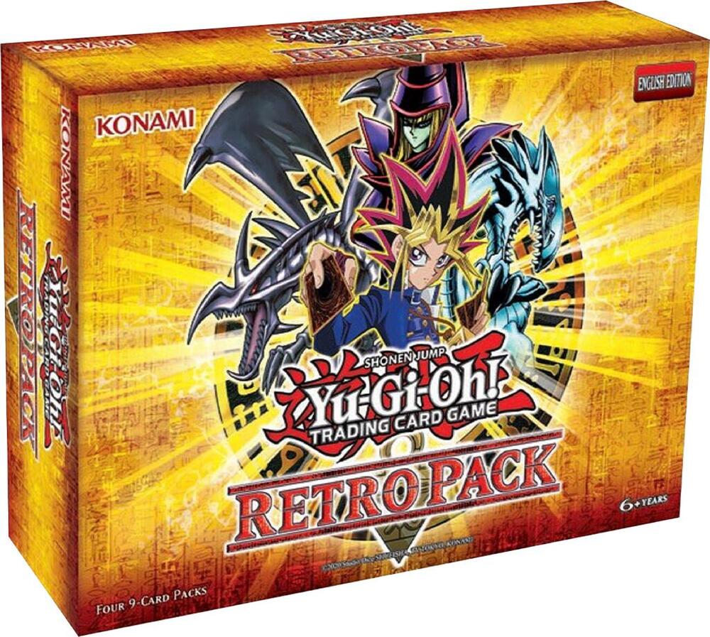 Yu-Gi-Oh! Retro Pack Box (4-Pack) - Retro Pack (2020 Date Reprint) (RP01)