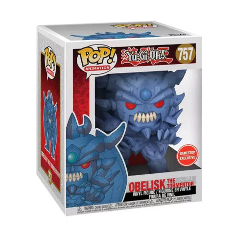 Yu-Gi-Oh! Egyptian Gods Funko Pop! 6-Inch Collectible Set - Obelisk, Slifer, & The Winged Dragon of Ra