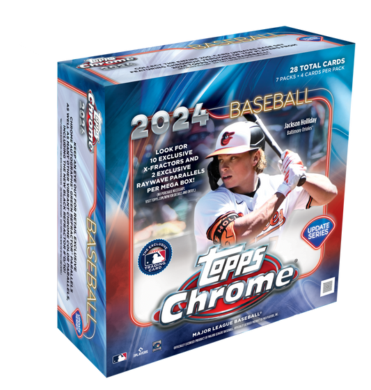 2024 Topps Chrome® Update Series Baseball - Mega Box